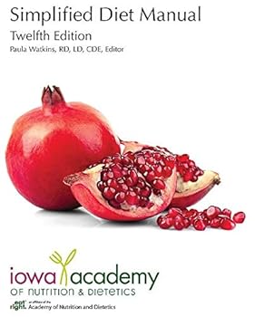 Spiral-bound Simplified Diet Manual Book