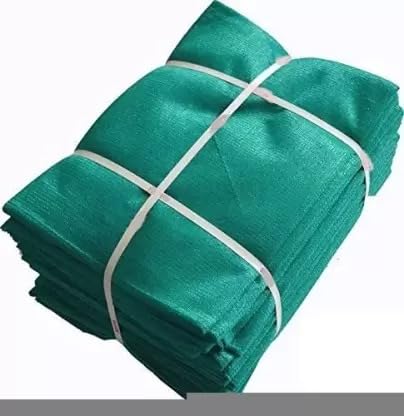Sun Light Protection Green Net for Gardening,UV Stabilized Agro Net 75% Use for Horticulture, Indoor Plants, Fruit Plants Nursery, Cattle shed, Poultry Farming (5x5 ft (1.5 x 1.5 mtr))-image-9