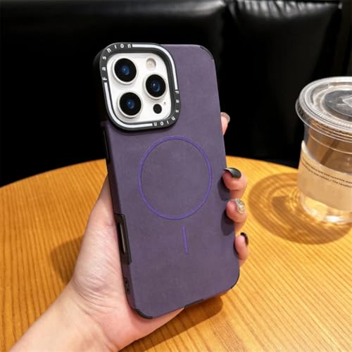 Coque iPhone 16 violette antichoc pour sécuriser vos photos en voyage