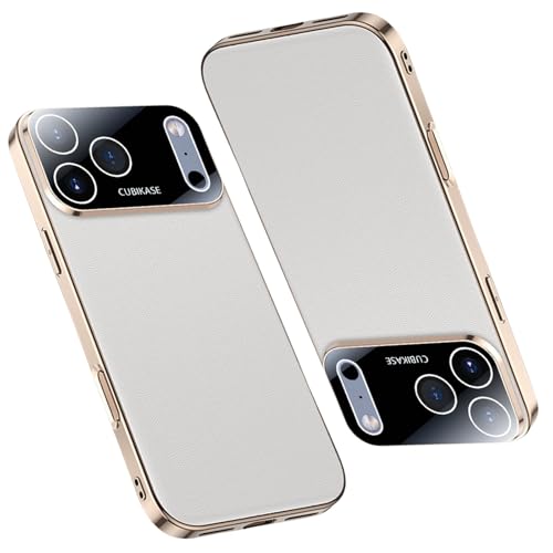 Coque en cuir véritable iPhone 17 Air : l'élégance du luxe et de la galvanoplastie