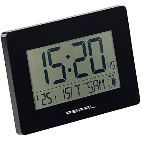 Pearl Reloj de Pared controlado por Radio con Fecha Cover