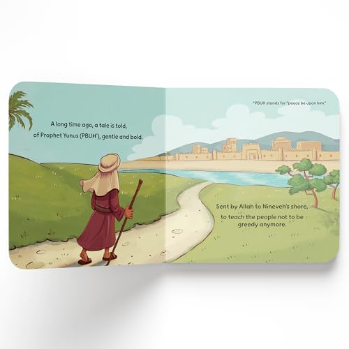 Image of First Quran Stories: Prophet Yunus (PBUH) and the Whale: An Illustrated Story Book for Kids About Prophet | Inspirational Islamic Story | Teaches About Faith, Prayer & Mercy I Ages 5+ [Select Learning]