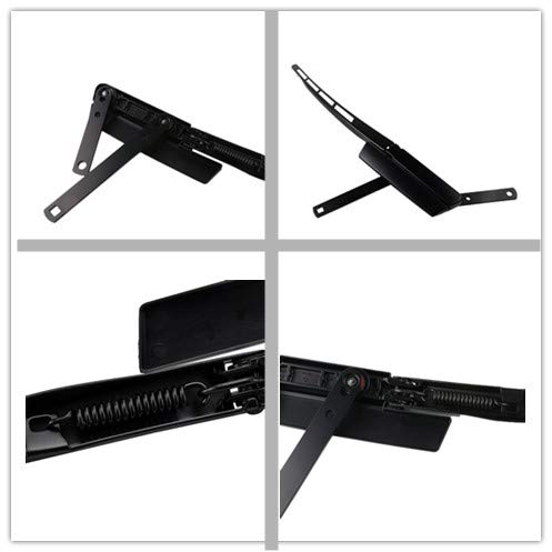 Kenworth T600 T660 T800 W900 Front Right Wiper Arm With Nozzle & Blade | Replace R23-1029-23, R23-1035-23 | 2007-2020 Models