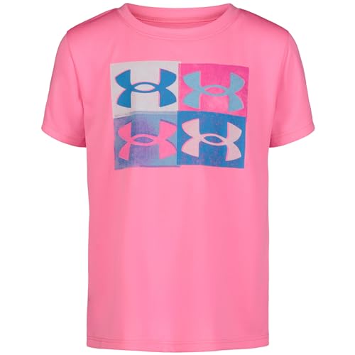 Image of Under Armour Girls Girls Short Sleeve Shirt, Crewneck, Lightweight and Breathable Athletic-t-Shirts