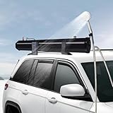 Ducha Portátill Camping - Ducha para Portaequipajes, Tanque De Agua Autosuperación Portátil para Vehículo 30L, Ducha Solar Exterior, con 1.5 Manguera y Alcachofa Para Crossovers, Camiones, SUV Etc