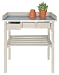 Produktbild Esschert Design Pflanztisch, Gartentisch in weiß, ca. 79 cm x 38 cm x 82 cm
