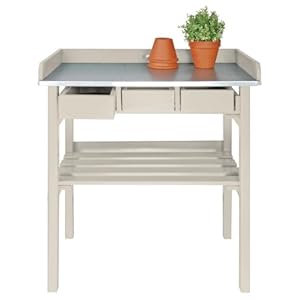 Esschert Design Garden Work Bench, White
