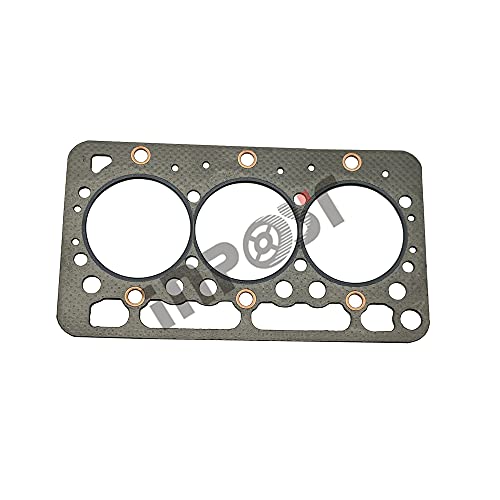 Image of INPOST New D722 Cylinder Head Gasket Compatible with Kubota Engine Excavator K-008 (graphite)