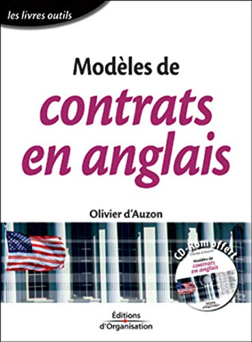 Modèles de contrats en anglais (CD-Rom offert)