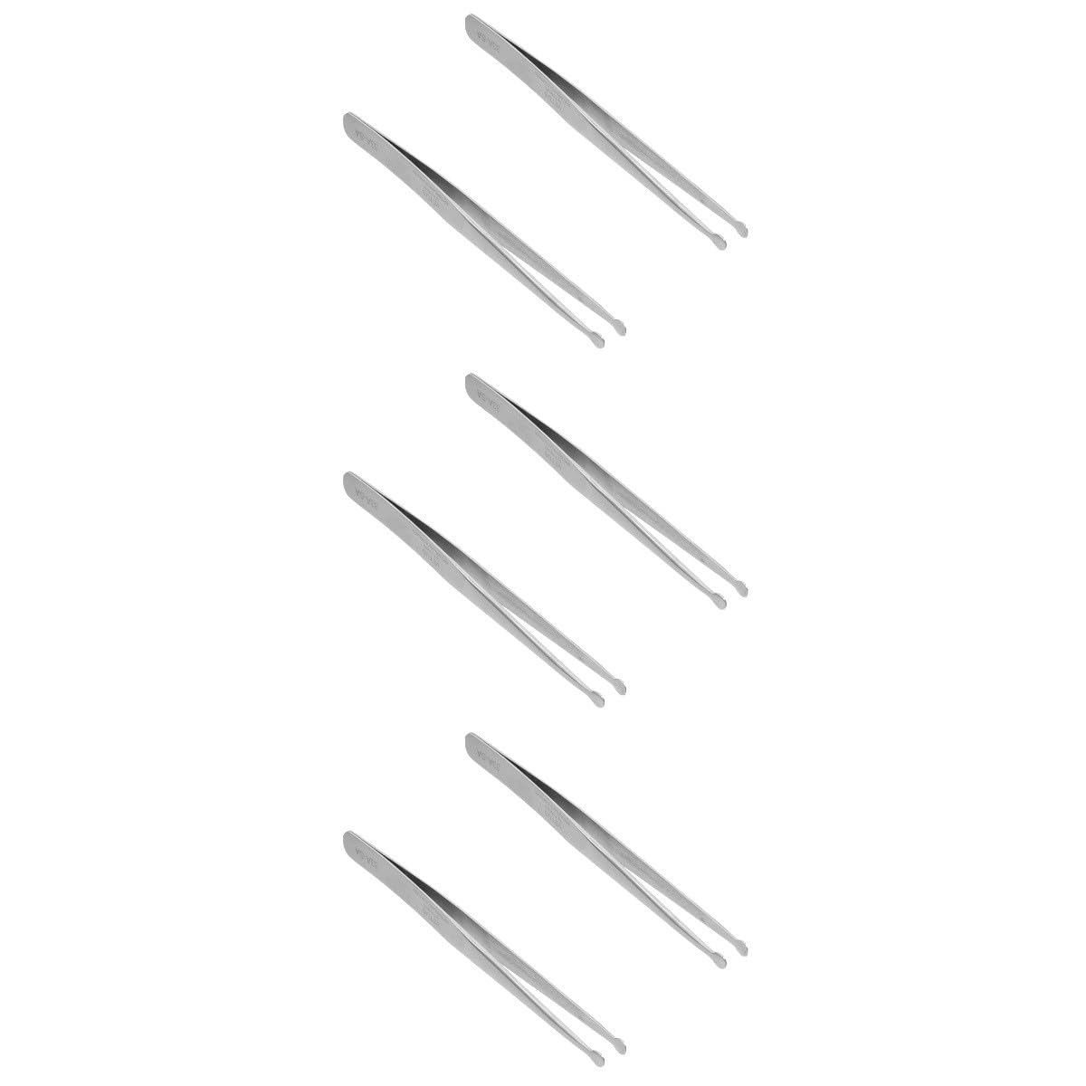 FRCOLOR 6pezzi Pinzette Lunghe Acciaio Inossidabile Antistatiche Da Strumenti Di Precisione Per Elettronica Gioielleria e Lavori Di Laboratorio
