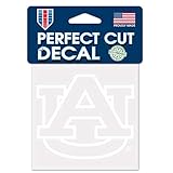  NCAA Decalcomania Tigers Auburn 10 x 4 Taglio perfetto, colore della squadra, taglia unica