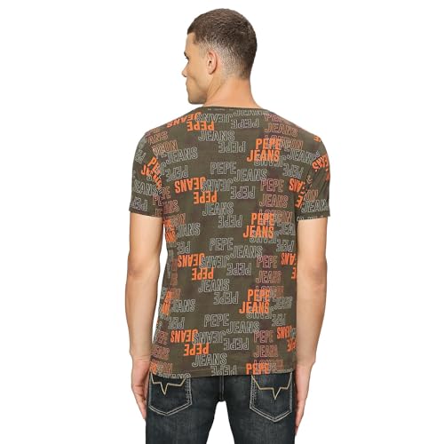 Image of Pepe Jeans Men's Cotton Slim Fit T-Shirt