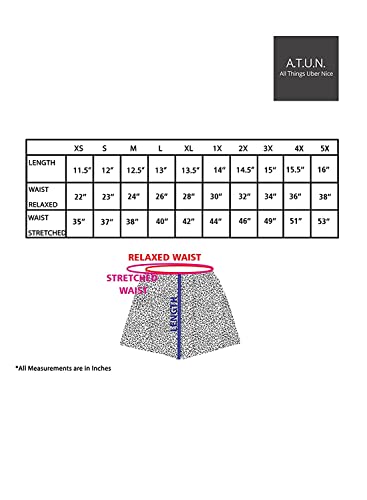 Image of A.T.U.N. (ALL THINGS UBER NICE) Womens Printed Cotton Tee and Shorts Set | Co-Ords Set