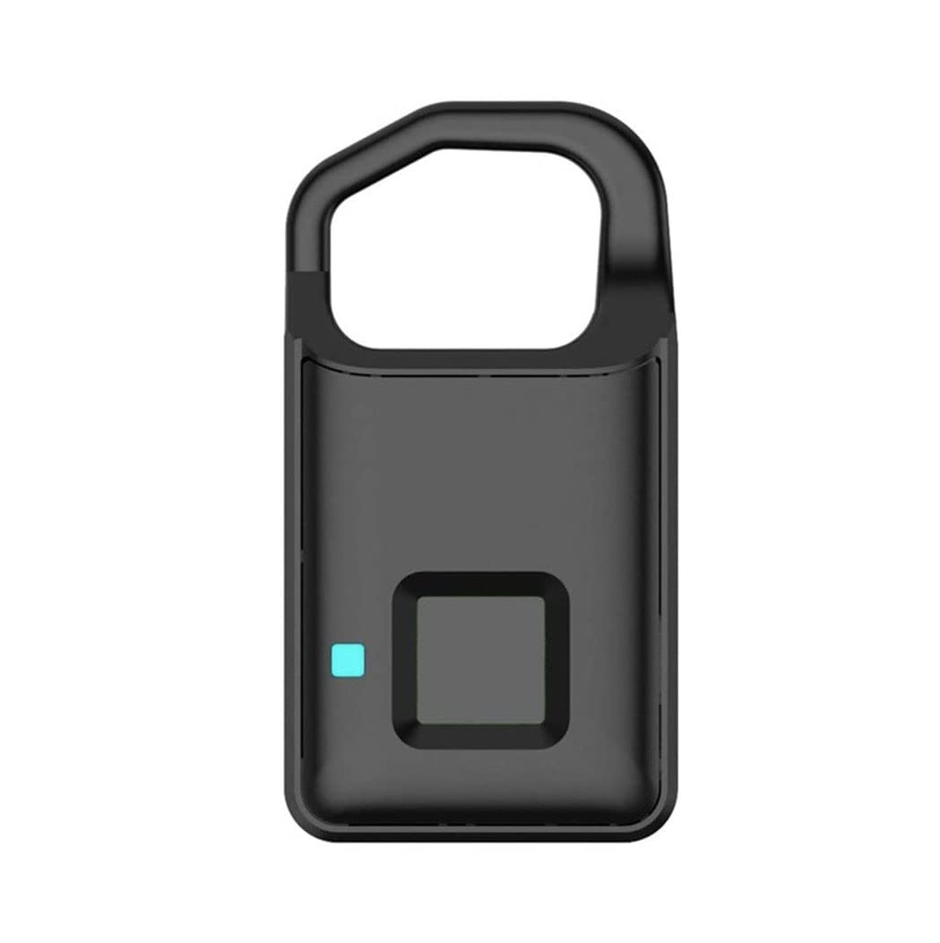 Cadenas d'empreinte Digitale, Cadenas Intelligent Bluetooth avec biométrique sans clé, résistant à l'eau, Convient à la Salle de Sport, à l'école, à vélo, Sacs à Bagages, casier et Stockage