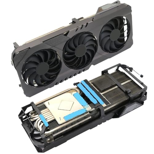 Kompatibel for ASUS TUF RX6700XT 6800 6800XT 6900XT 6950XT GPU-Kühlkörper mit Mittelrahmen(RX 6800 6900 6950 XT)