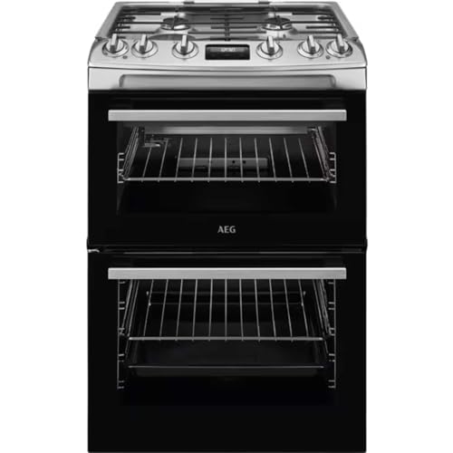 AEG CGX6130ACM 60cm Gas Cooker - Stainless Steel