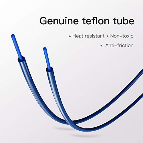 Creality Capricorn Bowden Ptfe Tubing 1M Xs Series 1.75Mm Filament With 1X Pc4-M6 & 1X Pc4-M10 Pneumatic Fittings For Ender 3/3 Pro/5/Cr-10/10S 3D Printer #TOP4