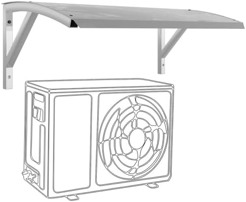 Heat Pump Water Heater with Exterior Compressor - 5 Surprising Picks You’ll Love 7 Air Conditioner Cover Outdoor AC Units Protection, Patio Awning Canopy UV Rain Snow Protection Sheet, Thicken Mini Split Cover Sun Shade, Heat Pump Unit Cover for Condenser Compressor
