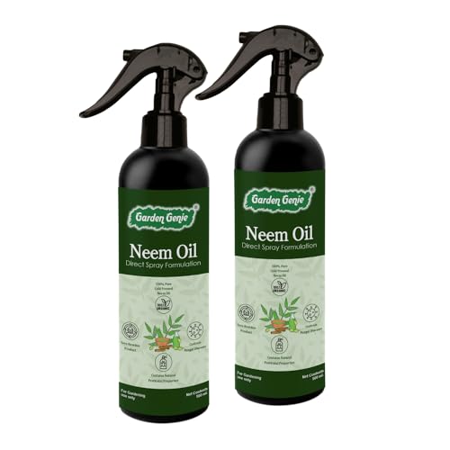 Image of Garden Genie Ready to Use Neem Oil Insect Killer Spray, (500mlx2)