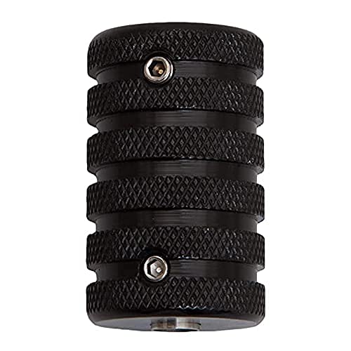Traditional Tattoo Aluminium Tattoo Grip Black (25mm)-image-3