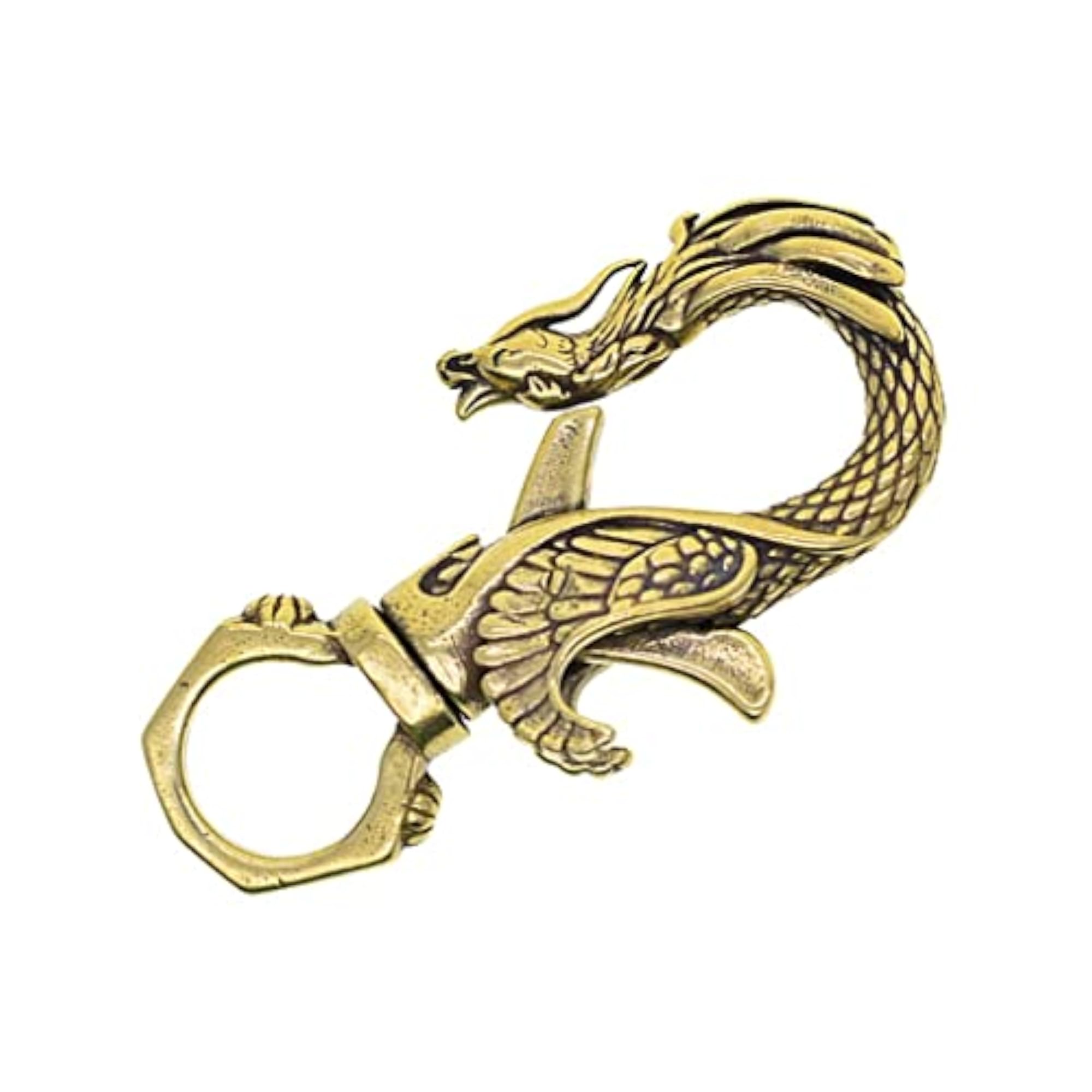 Handmade Brass Phoenix Decorative Swivel Claw Lobster Clasps