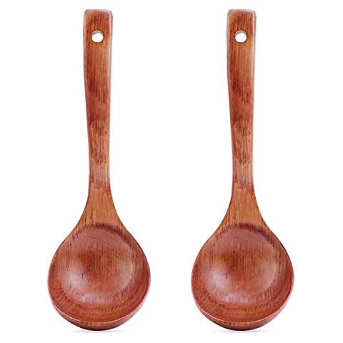TsunNee Suppenkelle aus Holz, Suppenlöffel aus Naturholz Cover