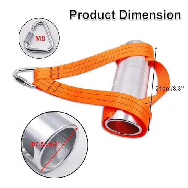 Arm Wrestling Exercise Handle ¦µ3in Thick Wrist Rolling Grip Wrist and Forearm Exerciser Multi Spinner Workout Handle