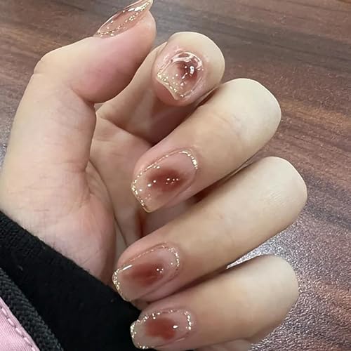 ネイルチップ 24枚入 ネイルチップ ショート 春夏 ネイルチップ 人気 和風 かわいい シンプル おしゃれ 結婚式 成人式 パーティー 日常生活に使用できます ネイルシール 花嫁ネイル 光沢 つけ爪 両面テープ ウッドスティック ネイルファイル付き ゴー
