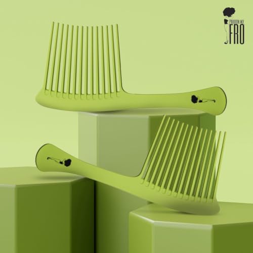 Peine Pardon My Fro Dientes Anchos para Cabello Rizado miniatura 6