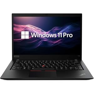 Lenovo ThinkPad T14s Gen 1 Business Laptop de 14 pulgadas FHD (1920 x 1080), Intel Core i5-10210U, 8 GB de RAM, 256 GB SSD, teclado U QWERTY, Windows 11 Pro (reacondicionado)