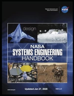 Book cover NASA Systems Engineering Handbook - Full COLOR Paperback: UPDATED January 27, 2020 R2 - Most Recent Version