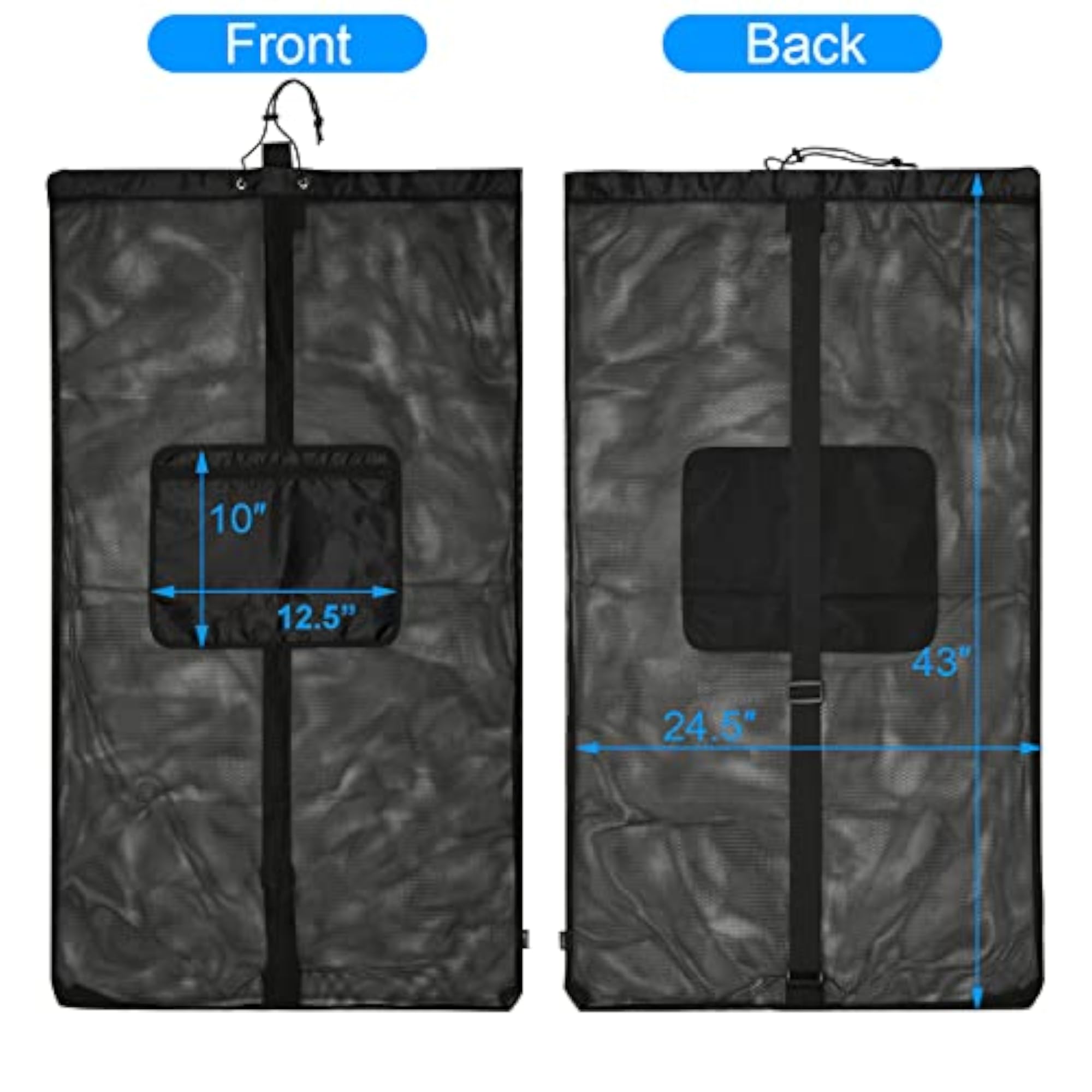 Sports Ball Bag Mesh Equipment Drawstring Bag