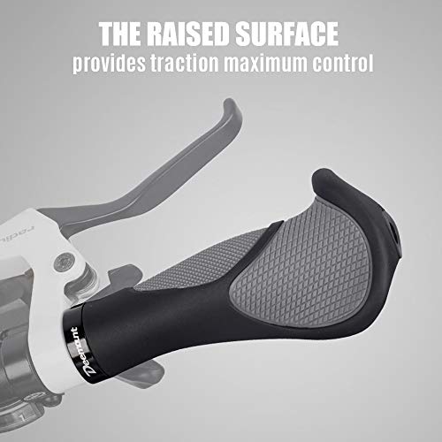 KKmoon Alças da tampa do punho da buzina de borracha para mountain bike Tampa do punho da bicicleta