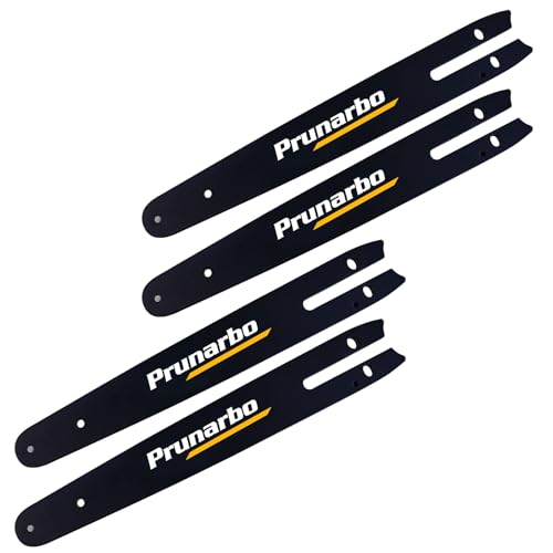 Barra guía de motosierra de batería pequeña de 8 pulgadas, repuesto de barra de sierra de cadena para mini sierra de mano eléctrica Prunarbo PR-E8 inalámbrica para cortar madera, accesorios de