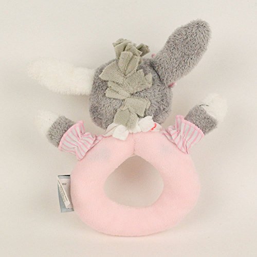 Sterntaler 3301838 Greifling Emmi Girl, Alter: 0-36 Monate, Größe: 16 cm, Farbe: Grau/Rosa – Bild 5