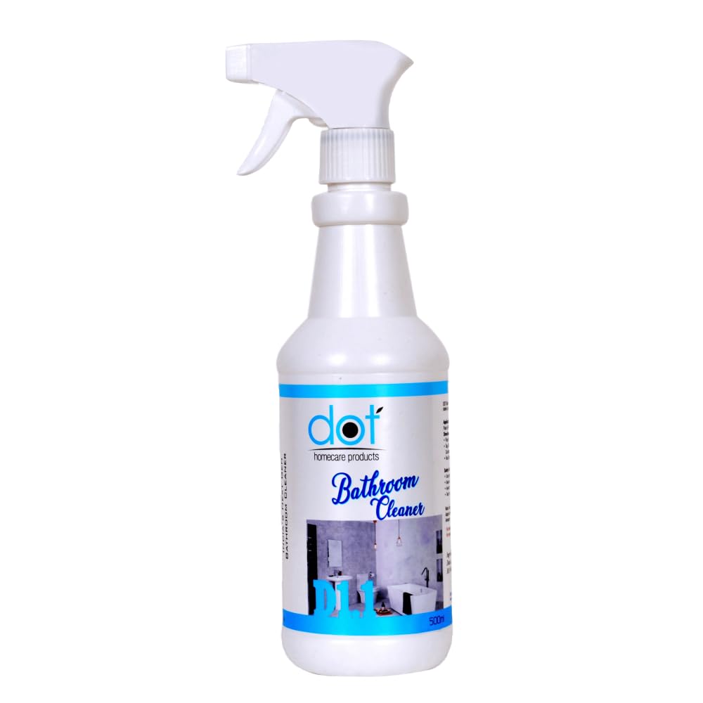 DOT Bathroom Cleaner 400ml - Remove salt stains, hard water marks, lime scale, calcium, soap scum, mold, rust and fungus on Walls, Floors - Acid with ZERO FUMES & SMELL - Spray & Scrub (B08KVRT136) Amazon Price History, Amazon Price Tracker