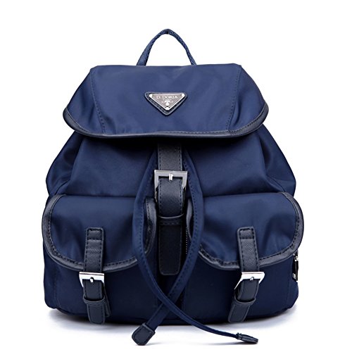 Sac de loisirs version coréenne en nylon imperméable avec bandoulière ajustable pour femme