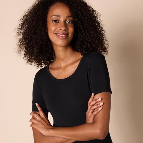 Amazon Essentials Women's Jersey Standard-Fit Short-Sleeve Crewneck Side Slit Maxi Dress (Previously Daily Ritual)4