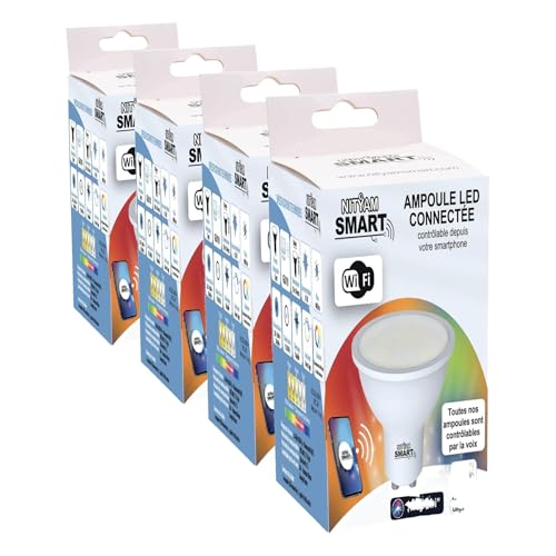 Ampoule LED connectée GU10 pour créer votre ambiance lumineuse