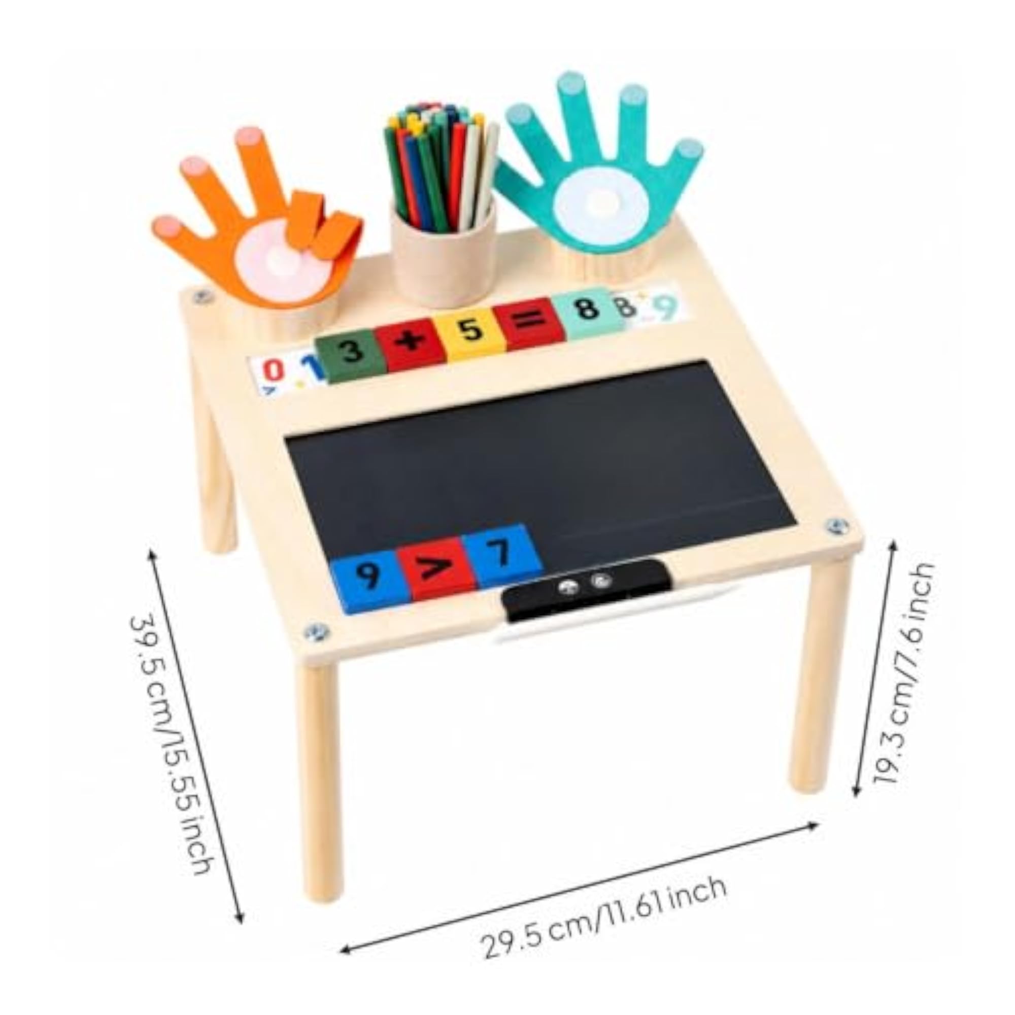 Children's Educational Activity Table with Manipulatives