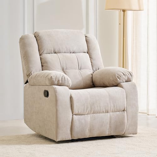 Image of Helios Zurich NXT Fabric 1-Seater Recliner - Beige