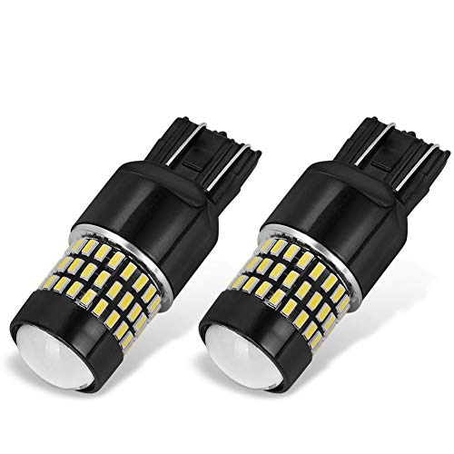 YITAMOTOR 7443 7440 w21w T20 LED Bulb White for Reverse Light, 7440NA 7444NA LED Replacement Bulbs for Parking/Brake/Turn Signal/Tail/Backup Light, 78-SMD Super Bright, 6000K, 12V-24V, 2-Pack