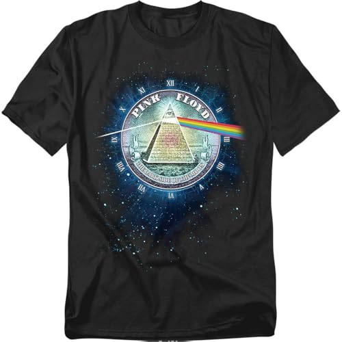 Popfunk Pink Floyd The Dark Side of The Moon T Shirt (X-Large)