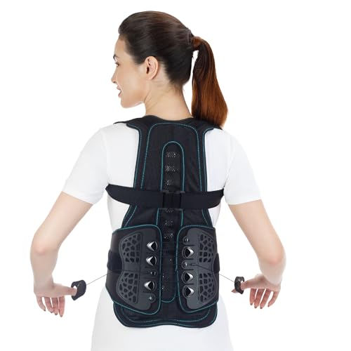 Image of Life Wear Lace-Pull Taylor's Brace For Adjustable Compression And Support | Lumbar Support Belt For Back Pain Relief | Breathable Honeycomb Fabric And Wide Shoulder Straps-(SPL)