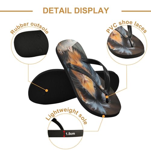 STAYTOP Cute Guinea Pig Flip Flops Sandals of Men's & Women's,Sandals Beach Slippers Shower Slides2