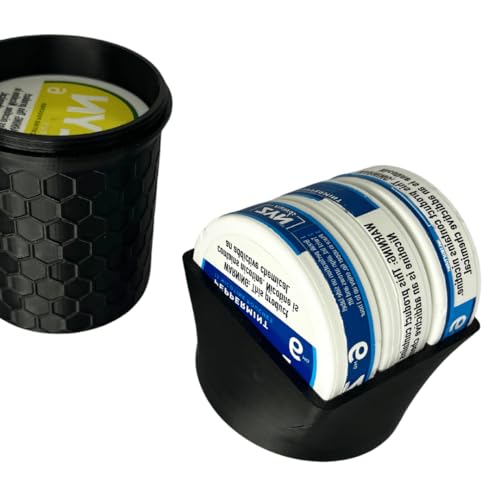 Portavasos para Auto Compatible con Zyn Pouch Cans Negro miniatura 3