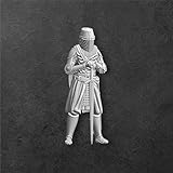 Tofer's Miniatures Medieval Crusader Knight. 28 mm Miniatures Ideal for Games Like SAGA and Other Wargames. Produced (Medieval English Knight Standing with Sword) #0003