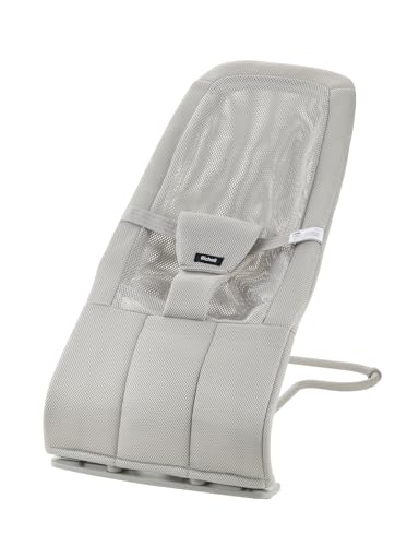 Bouncing Seat N Light Grey Rose Beige Bouncer Chair Richell Richell Baby Newborn (Light Grey)