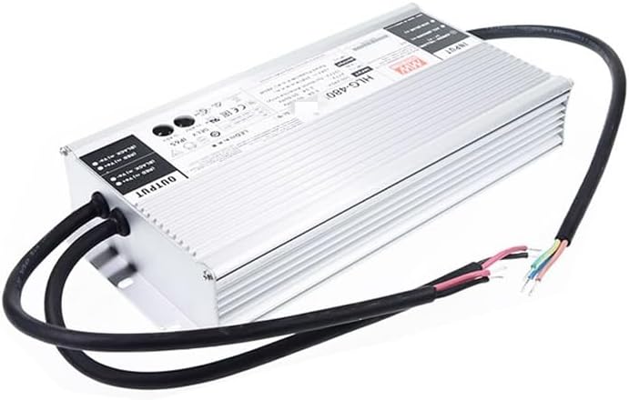 Mean Well HLG 480W 20A LED Driver HLG-480H-24AB Switching Power Supply Converter Transformer with IP65 PFC Constant Voltage/Current 3 in 1 Dimming
