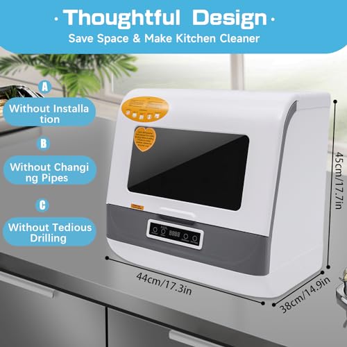 Portable-Countertop-Dishwasher-3-in-1-Washing-Modes-Freestanding-Dishwasher-800W-Table-Top-Dishwasher-Portable-Compact-Dishwasher-for-RV-Apartments-Camping-and-Kitchen-White